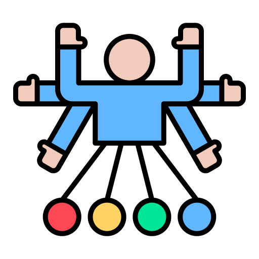 conjunto de habilidades Generic color lineal-color icono