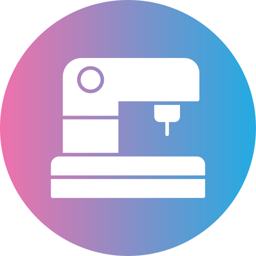 Sewing machine Generic gradient fill icon