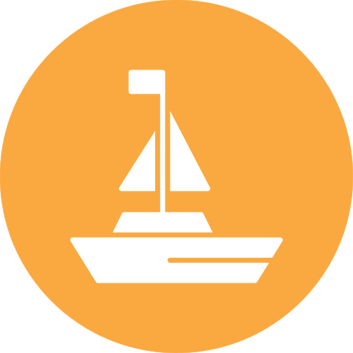 Yacht Generic color fill icon