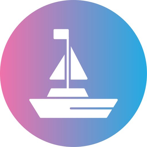 jacht Generic gradient fill icoon