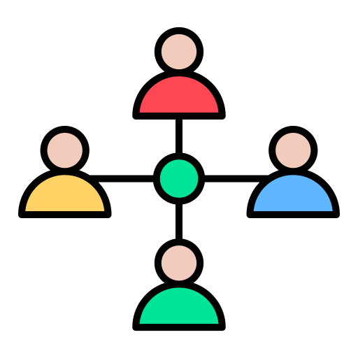 netwerken Generic color lineal-color icoon