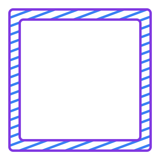 ramka na zdjęcia Generic color fill ikona