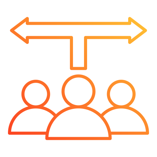 Decision making Generic gradient outline icon