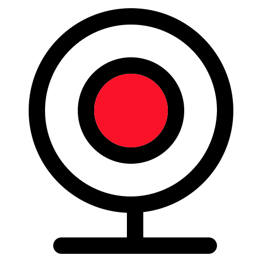 webcam Generic color lineal-color icon