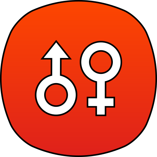 männlich und weiblich Generic gradient lineal-color icon
