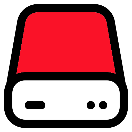 ハーディスク Generic color lineal-color icon