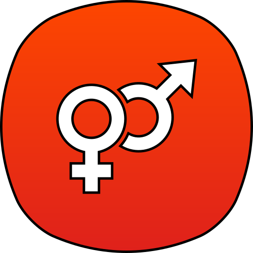 男性と女性 Generic gradient lineal-color icon