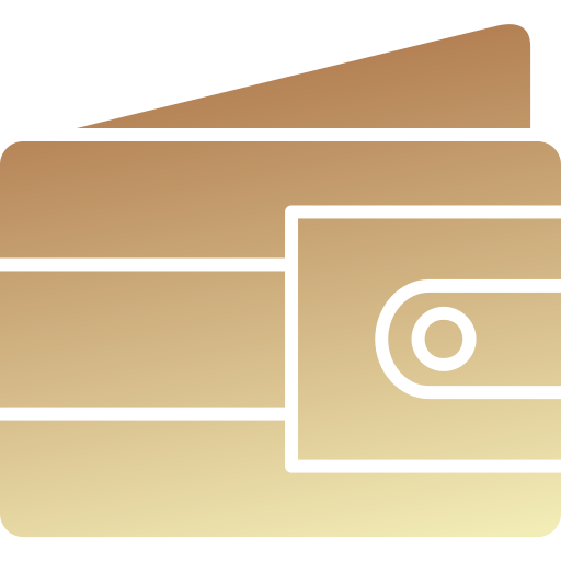 geldbörse Generic gradient fill icon