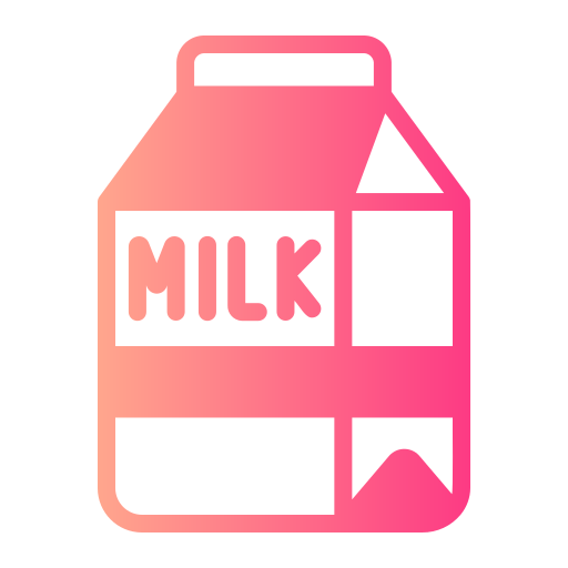 Молоко Generic gradient fill иконка