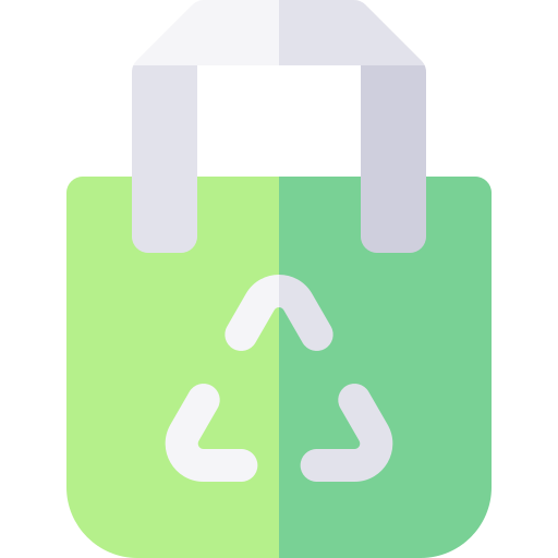Reusable bag Basic Rounded Flat icon