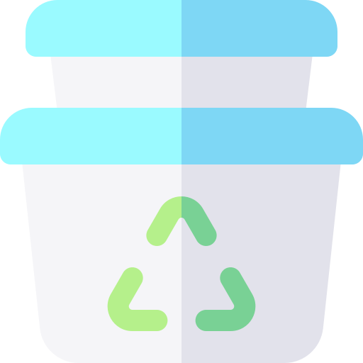 식품용기 Basic Rounded Flat icon