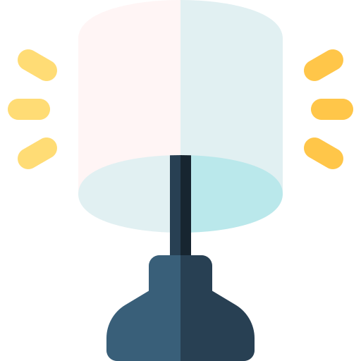 Лампа Basic Rounded Flat иконка
