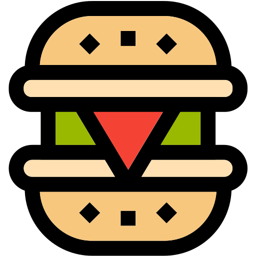 cheeseburger Generic color lineal-color icona