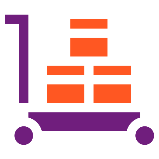 Delivery cart Generic color fill icon