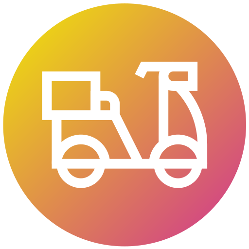 lieferfahrrad Generic gradient fill icon