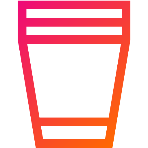 Soup cup Generic gradient outline icon