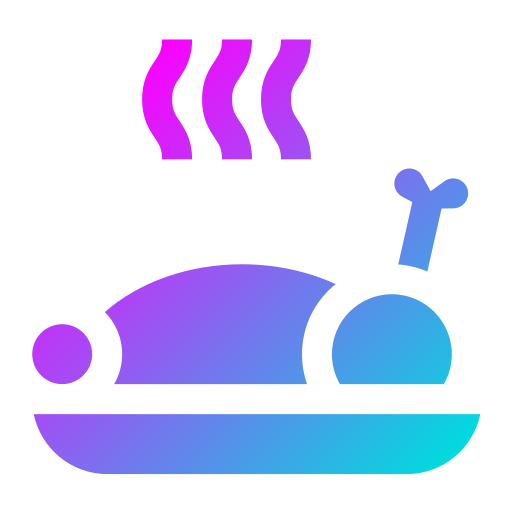 食べ物 Generic gradient fill icon