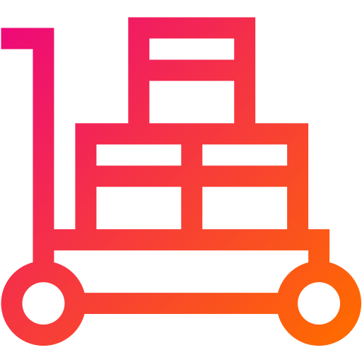 Delivery cart Generic gradient outline icon