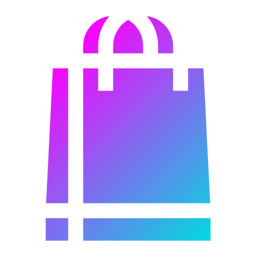 쇼핑백 Generic gradient fill icon