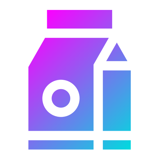 Milk Generic gradient fill icon