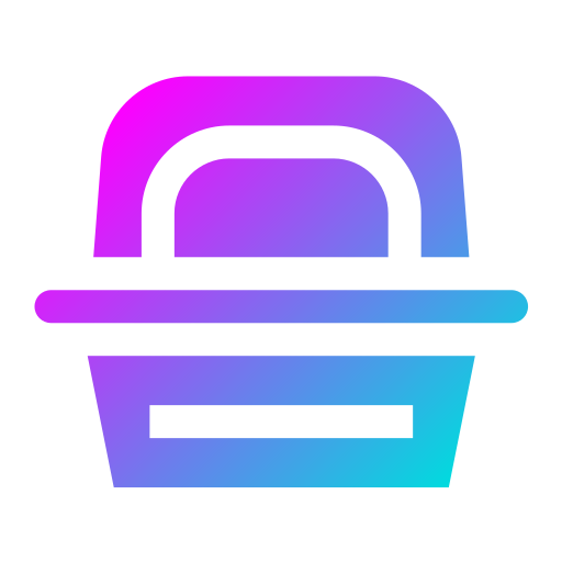 점심 도시락 Generic gradient fill icon