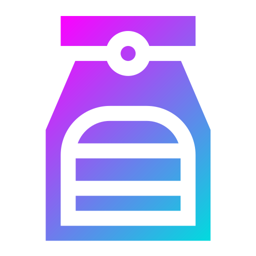 Delivery bag Generic gradient fill icon