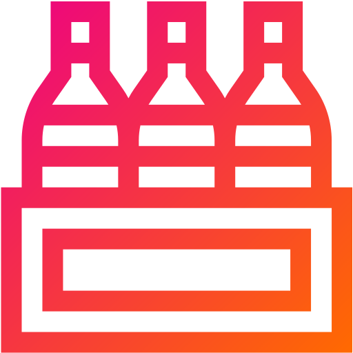caixa de vinho Generic gradient outline Ícone