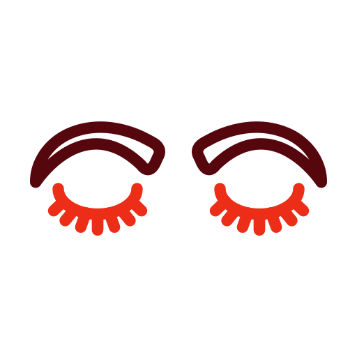 Eyebrow Generic color outline icon