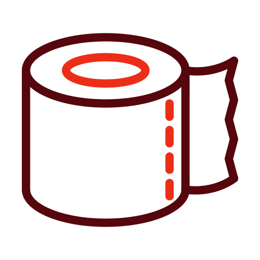 Tissue roll Generic color outline icon