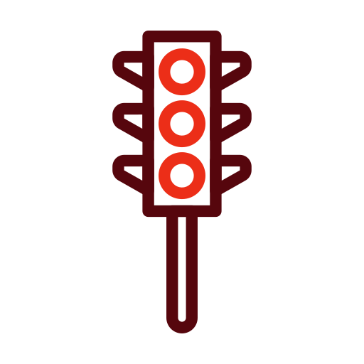 semáforos Generic color outline icono