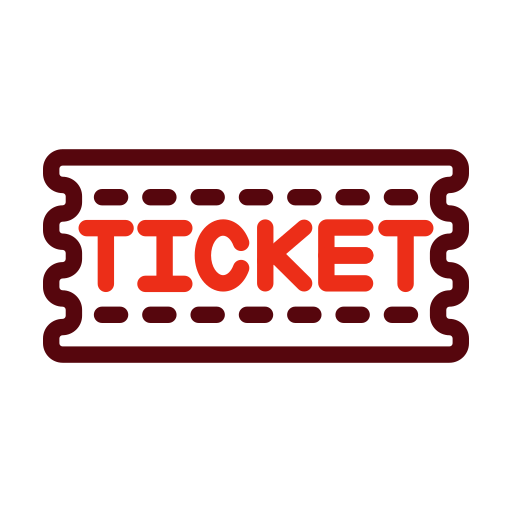 Ticket Generic color outline icon