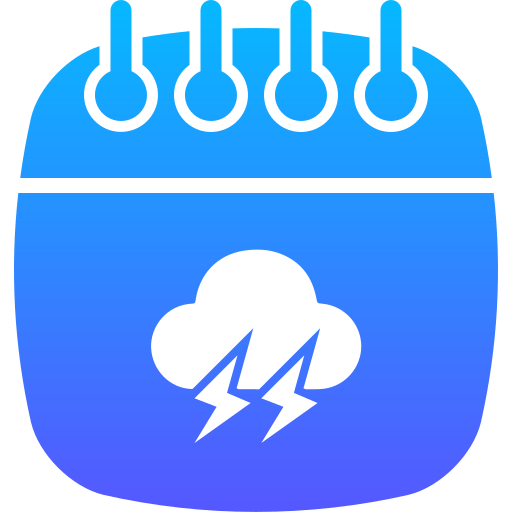 tempestade Generic gradient fill Ícone