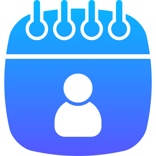 User avatar Generic gradient fill icon