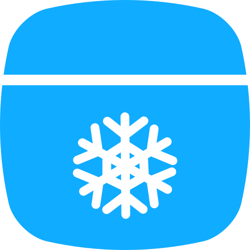 Зима Generic color fill иконка