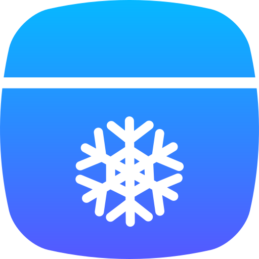 winter Generic gradient fill icon
