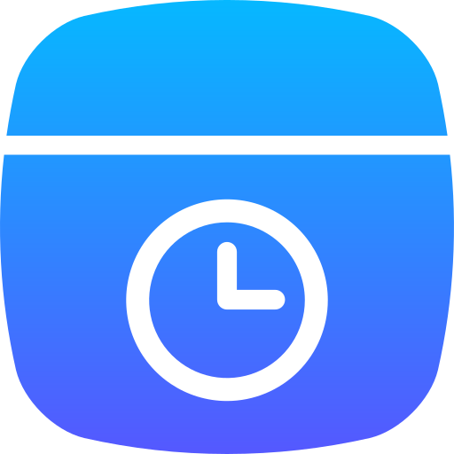時計 Generic gradient fill icon