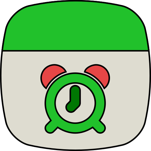 wecker Generic color lineal-color icon