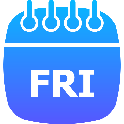 Friday Generic gradient fill icon