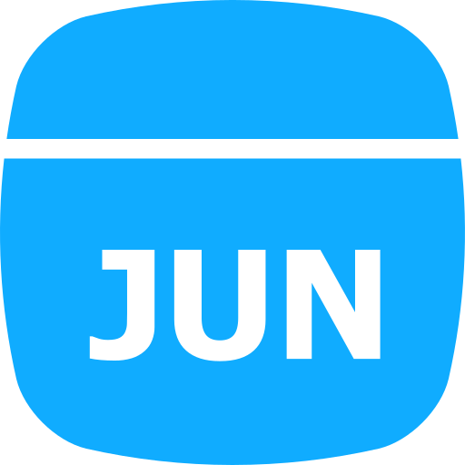 juni Generic color fill icoon