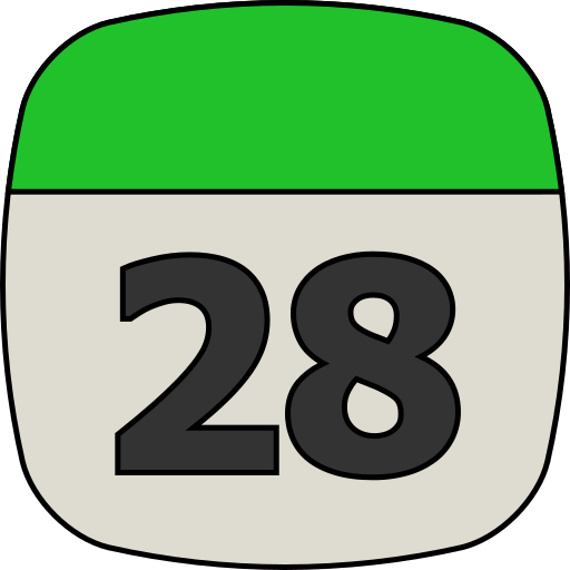 Twenty eight Generic color lineal-color icon