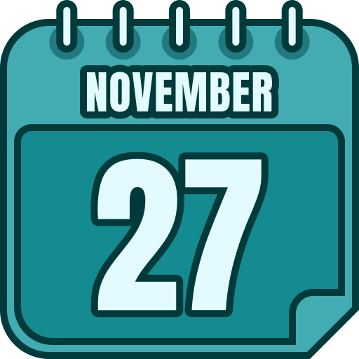 november Generic color lineal-color icon