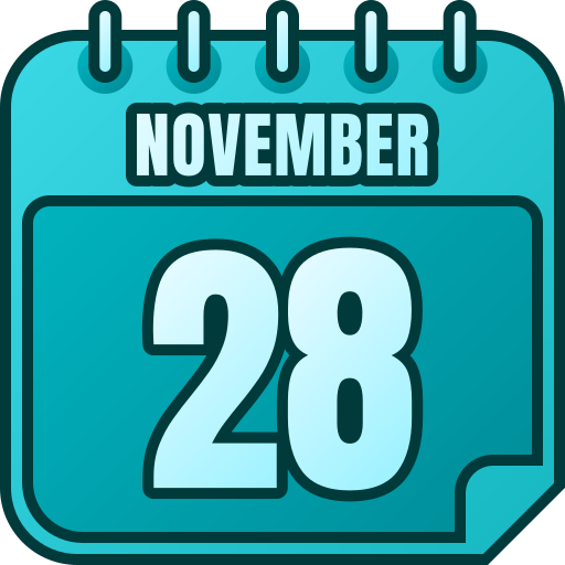 november Generic gradient lineal-color icon