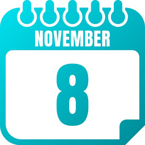 november Generic gradient fill icon