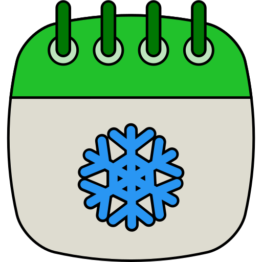 Winter Generic color lineal-color icon