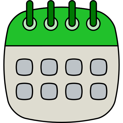 Calendar Generic color lineal-color icon