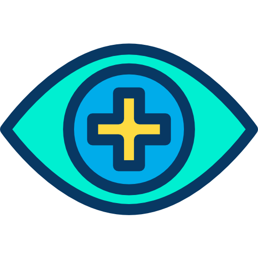 ojo Kiranshastry Lineal Color icono