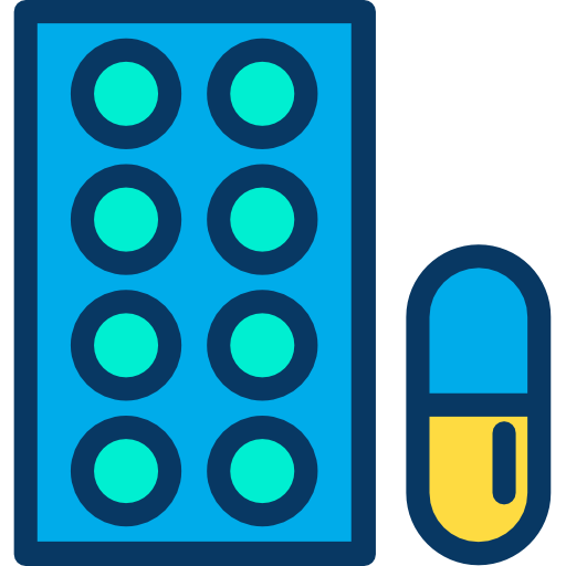 Pill Kiranshastry Lineal Color icon