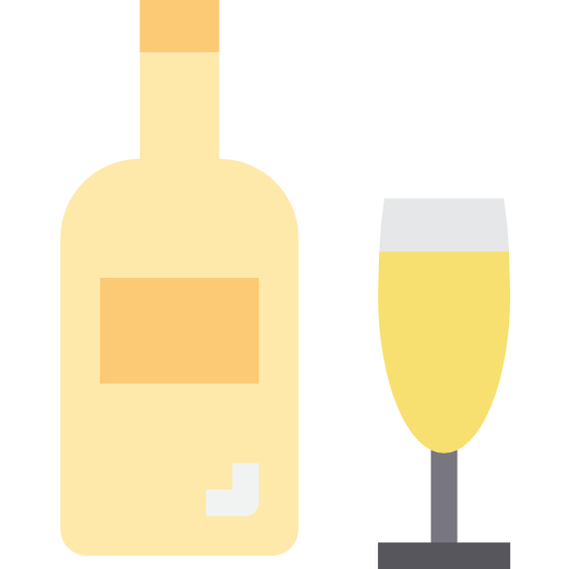 Champagne itim2101 Flat icon