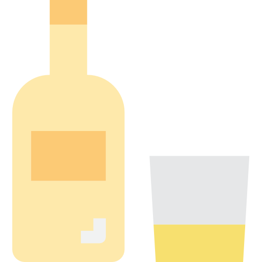 alkohol itim2101 Flat ikona