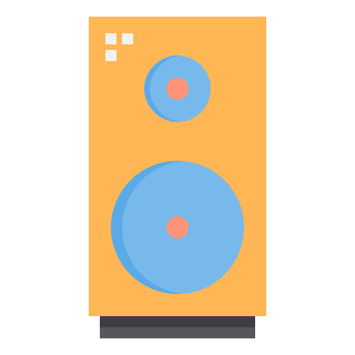 Speaker itim2101 Flat icon